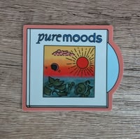 Image 1 of Pure Moods CD Compilation - 90s Music Nostalgia Vinyl Sticker