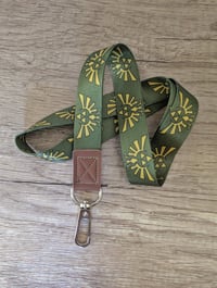 Image 1 of Legend of Zelda - Link Triforce Full Size Lanyard Strap
