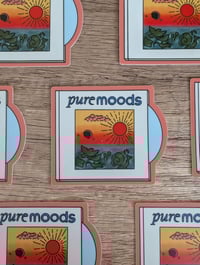 Image 2 of Pure Moods CD Compilation - 90s Music Nostalgia Vinyl Sticker