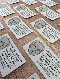 Image 3 of The Poet Must Not Avert His Eyes - Werner Herzog - Vinyl Laminate Sticker