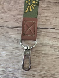 Image 3 of Legend of Zelda - Link Triforce Full Size Lanyard Strap