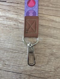 Image 3 of Crystal Gems - Cute Steven Garnet Amethyst Pearl Ruby Sapphire - Full Size Lanyard Strap