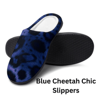Image 2 of Koffee Slippers N' Kreme Cheetah Chic Cotton Slippers for Women