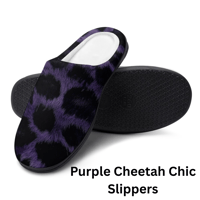 Image 18 of Koffee Slippers N' Kreme Cheetah Chic Cotton Slippers for Women