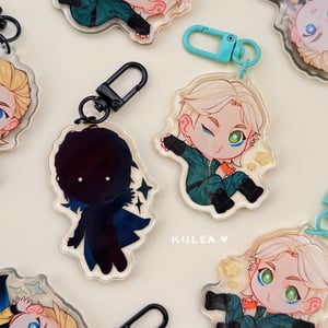 Image of thunder bolts acrylic charms