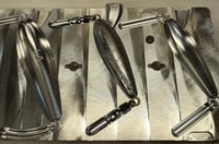 Image 2 of HIGH SPEED INLINE TROLLING SINKER/CIGAR TROLLING - 16 oz and 32 oz Combo Mold