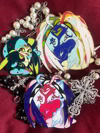 Image 4 of ✨ Hellishly Holy Wave 1 ✨ - A Hazbin/Helluva pin set!