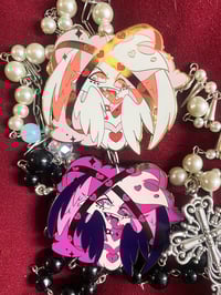 Image 2 of ✨ Hellishly Holy Wave 1 ✨ - A Hazbin/Helluva pin set!