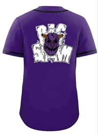 Image 2 of Big Sherm  - KOHC Purple Baseball Jersey