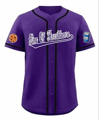 Image 1 of Big Sherm  - KOHC Purple Baseball Jersey