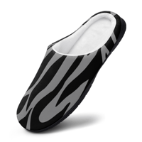 Image 11 of Koffee Slippers N' Kreme Men's Animal Print Striped Cotton Slippers