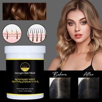 Image 3 of Luxxgro Rosemary Mint Revival Hair Butter 16 oz – Natural Hair Growth & Moisture Cream