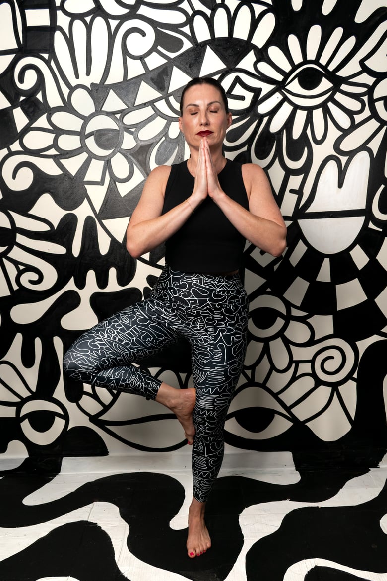 Image of Guice Geometric Realms Yoga Pants 