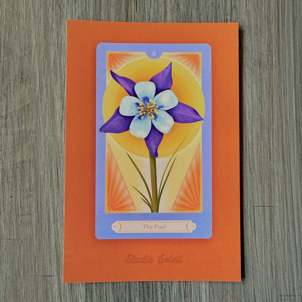 Image of 'The Fool' Tarot Card Print