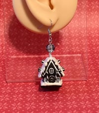 Image 1 of B and W Gingerbread earrings