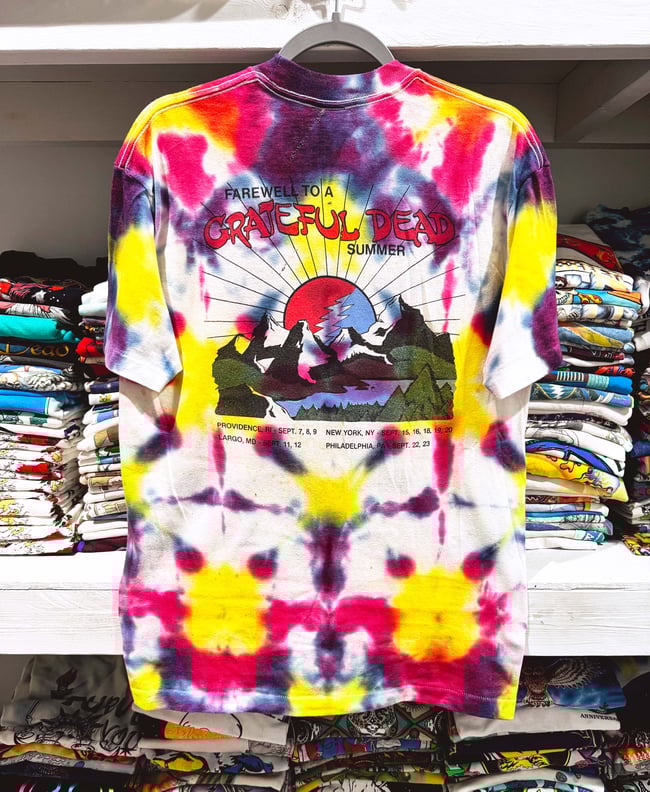 Grateful Dead 80s 'Wanted Dead and Alive ' - Size L