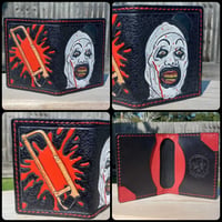 "Art & Hacksaw" - Bifold Card Wallet