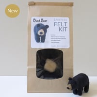 Image 1 of Black Bear - Needle Felting Kit