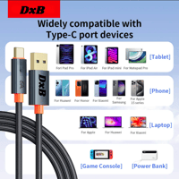 Image 3 of DxB Type C Fast Charger Cable (Intelligent automatic power off system)