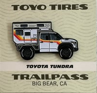Bound for Nowhere Toyota Tundra Trailpass x Leen Customs Pin