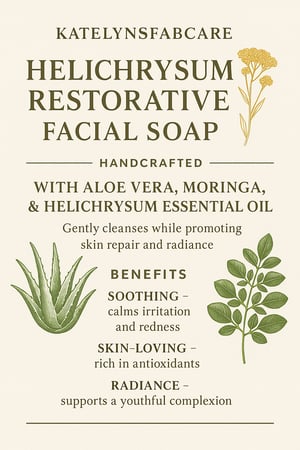 Image of Helichrysum & Moringa Restorative Bar 10/29/25 Release Date