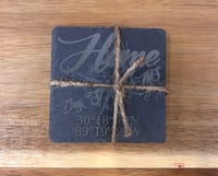 Image 1 of Custom Slate Coasters