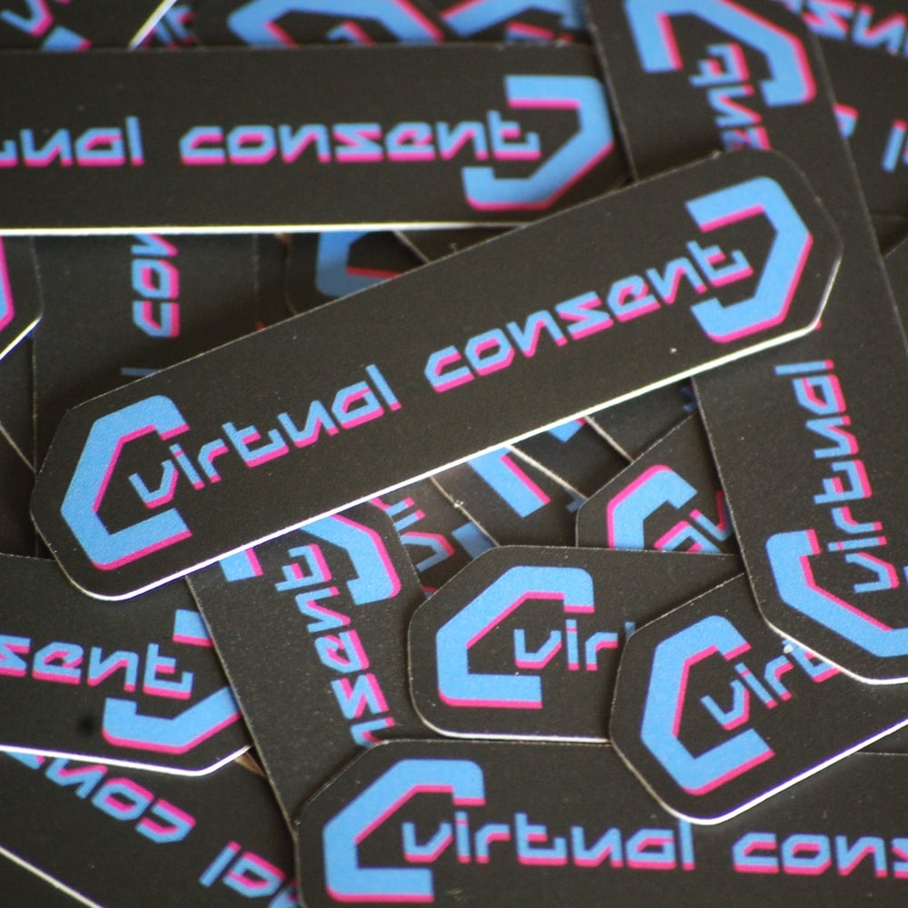 Image of VIRTUAL CONSENT STICKER