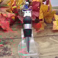 Image 1 of Witchy Ghost Wine Stopper 