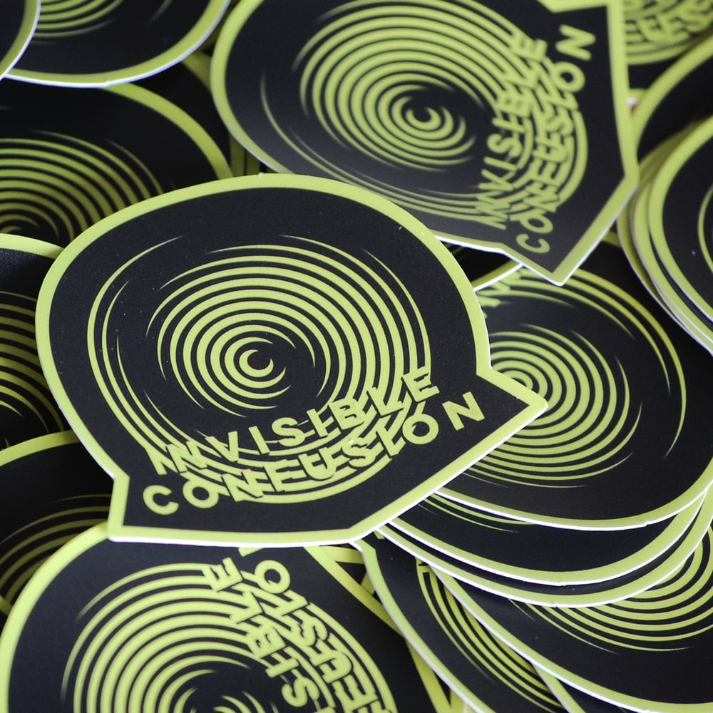 Image of INVISIBLE CONFUSION STICKER