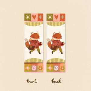 Image of Bookish Fox Bookmark