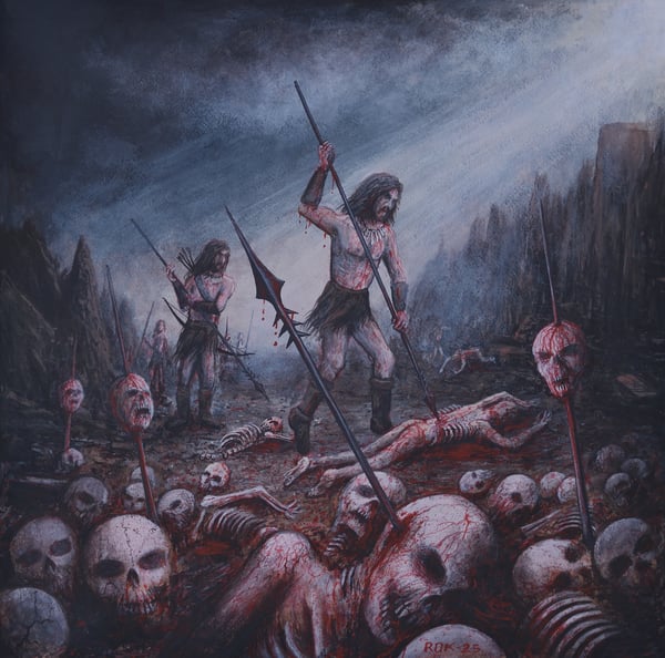 Image of ARCHAIC THORN ALBUM COVER - original painting