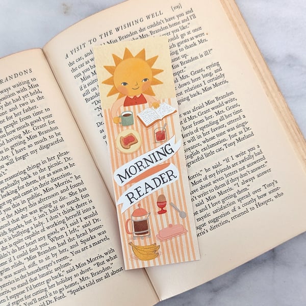 Image of Morning Reader Bookmark