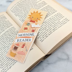 Image of Morning Reader Bookmark