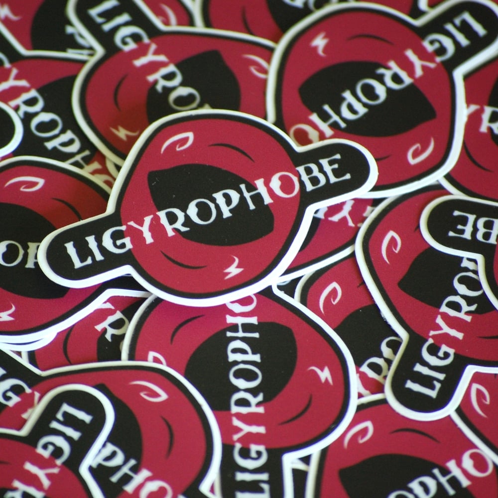 Image of LIGYROPHOBE STICKER
