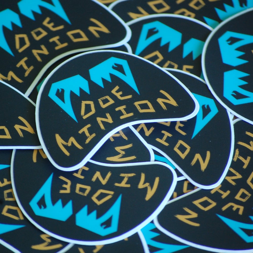 Image of DOE MINION STICKER