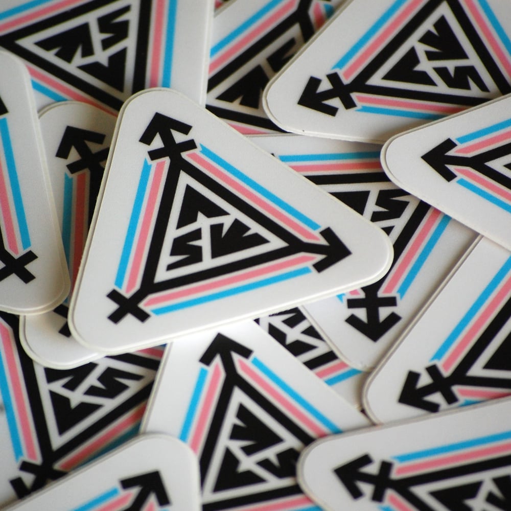 Image of ASK TRANS STICKER