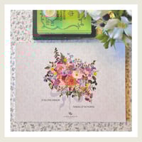 Image 1 of Flowers of the Months 2026 Desk Calendar Pad