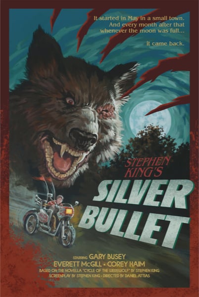 Image of Silver Bullet artist's proof screenprint