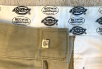 Image 4 of Bedwin and the Heartbreakers Dickies collab 10L Thunders pants, size 4 (34”)