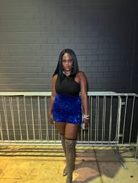 Image 3 of Midnight Sparkle Custom Mini Skirt 