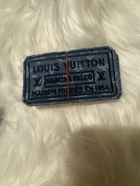 Louis Vuitton denim ticket 