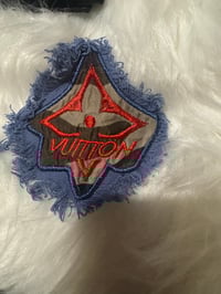 Louis Vuitton denim/red