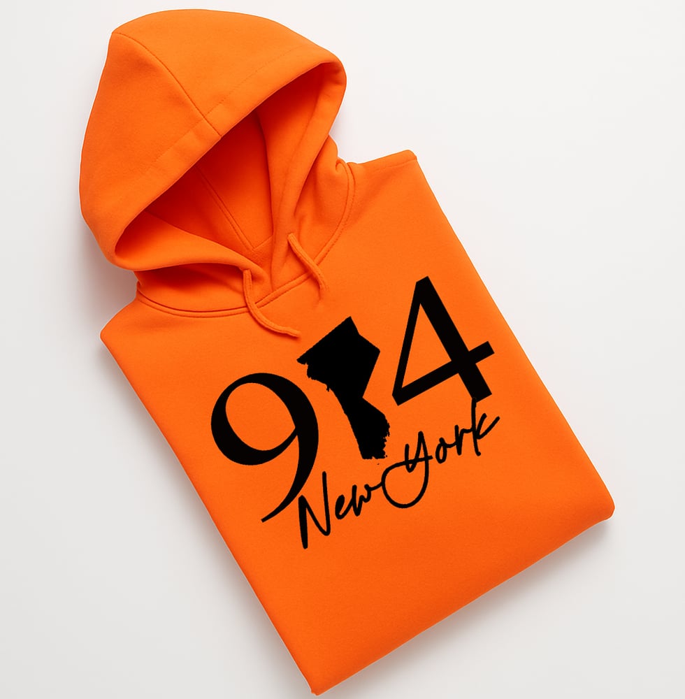 Image of COUNTY MAP 914 NEW YORK HOODIES