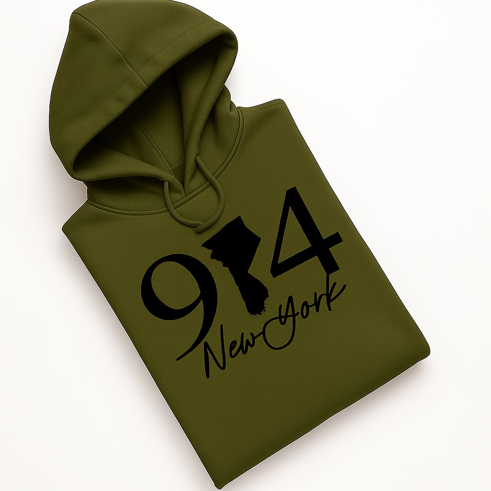 Image of COUNTY MAP 914 NEW YORK HOODIES