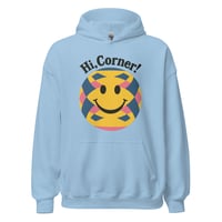 Image 2 of Hi, Corner Unisex Hoodie - Adult