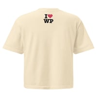 Image 2 of I Love Water Polo Women’s heavyweight boxy pocket tee - Light Colors