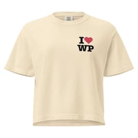 Image 1 of I Love Water Polo Women’s heavyweight boxy pocket tee - Light Colors