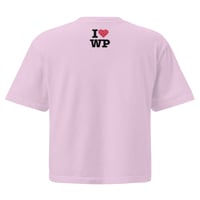 Image 6 of I Love Water Polo Women’s heavyweight boxy pocket tee - Light Colors