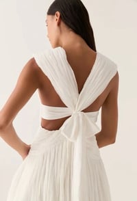 Image 1 of Aje Escapist Mini Dress Ivory AU 12 / US 8  Designer Cocktail Party Dress