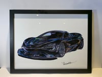 Image 5 of 'Black Framed' Mclaren 720s 